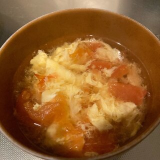 トマト卵スープ